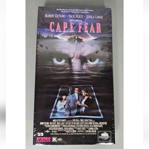 NEW Cape Fear VHS SEALED Watermark MCA Robert DeNiro Nick Nolte Vintage Scorsese